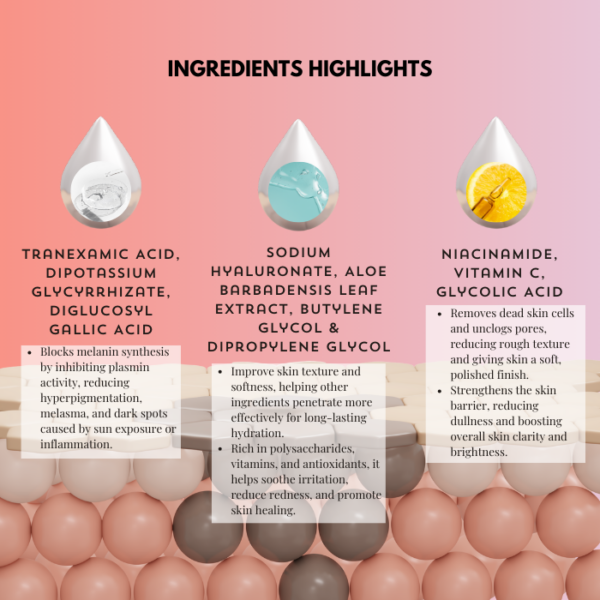 BeBright+ Treatment Serum: Lightens Pigmentation, Brightens Skin - Image 2