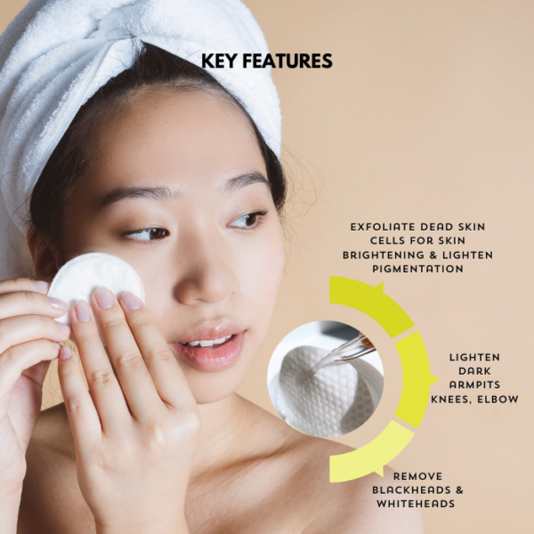 Exfoliate Sheets: Exfoliate Dead Skin Cells to Brighten Skin & Lighten Spots - Image 3
