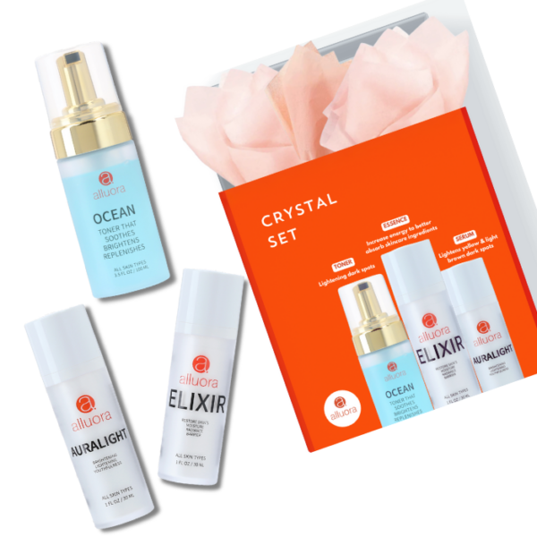 Crystal Set: Increase Skin Energy to Lighten Pigmentations & Dark Spots