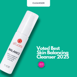 Clear skin balancing cleanser for all skin types, hydrating and oil balancing.