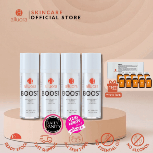 4 Bottles Boost Serum + FREE AMLIFT (LORA only)