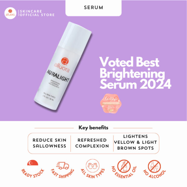 (GWP) Alluora Buy 1 Full Size Auralight Serum Get 1 Full Size Auralight Serum (LORA Only) - Image 2