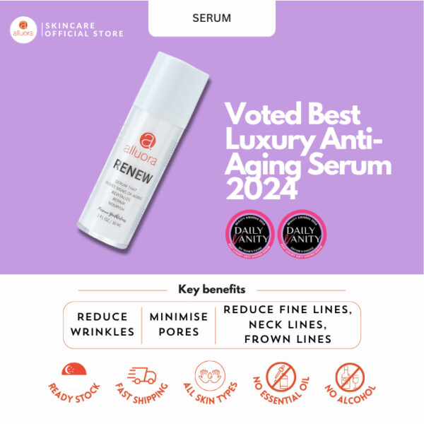 (GWP) Alluora Buy 1 Full Size Renew Serum Get 1 Full Size Renew Serum (LORA Only) - Image 2