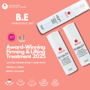 B.E Fabulous Set - BeLift Toner, BeBright+ Serum, BeYouth Moisturiser (LORA Only)