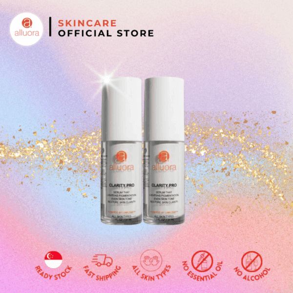 Alluora Clarify Pro Serum for Skin Brightening and Clarification.