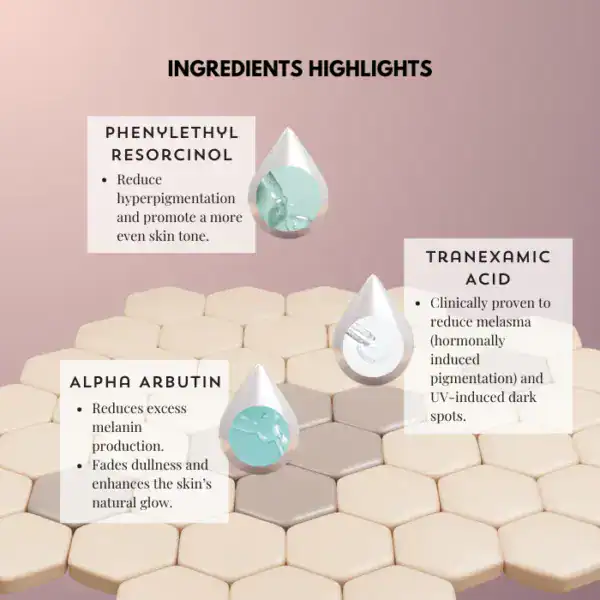 Alluora skincare ingredients for healthy, radiant skin.