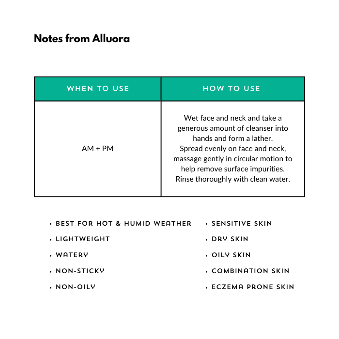 Daily skincare routine with Brightening cleanser and skin brightening Serum steps