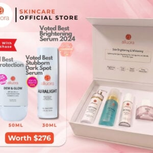(GWP) Precious Princess Brightening Gift Set + Auralight Serum + Dew & Glow