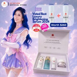 (GWP) Precious Princess Brightening Gift Set + 2 Full Size Boost Serum.